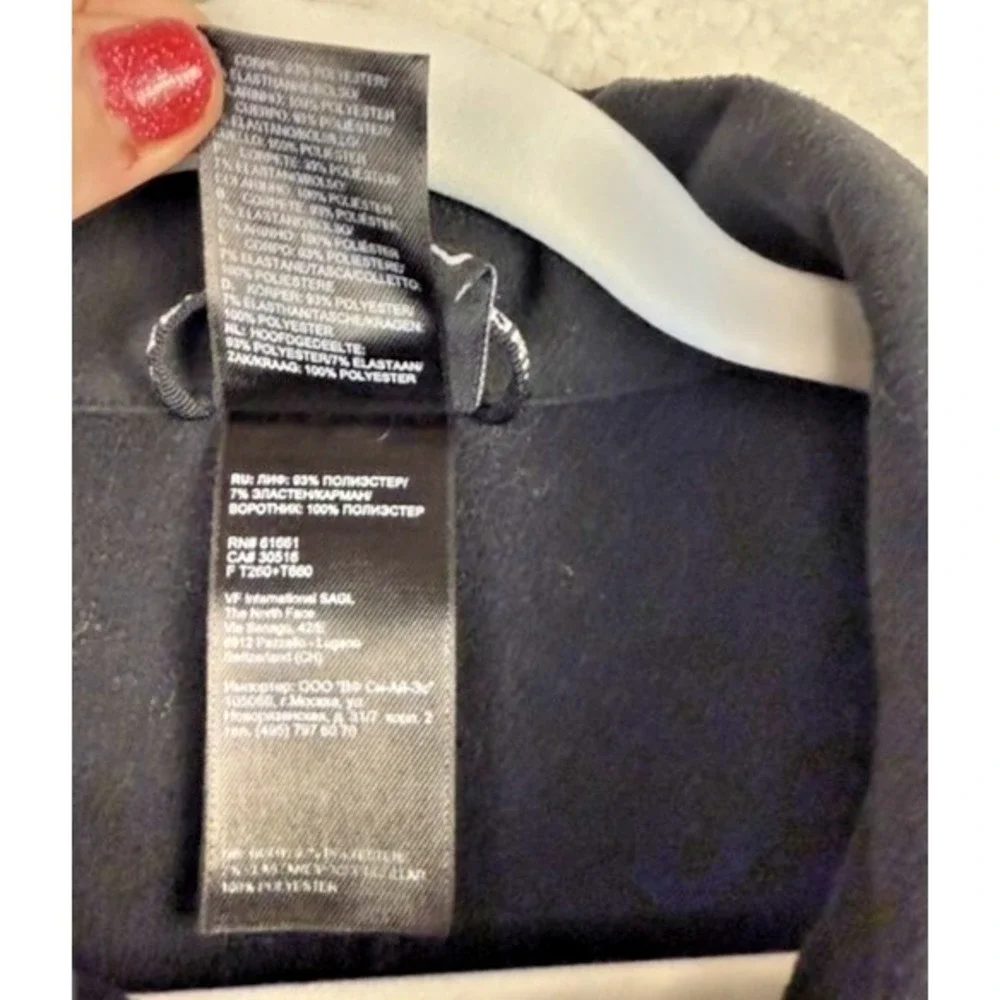North Face Jacket Mens Large TKA‎ Stretch Fleece Full Zip Outdoor Pullover